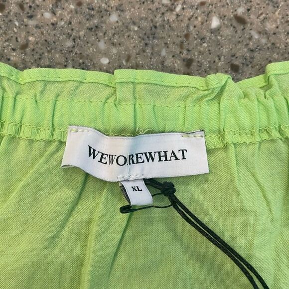 WEWOREWHAT Ruffle Cami Crop Top *NEW* - Picture 3 of 10
